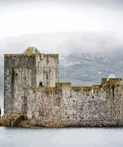 Kisimul Castle Scotland Diamond Painting