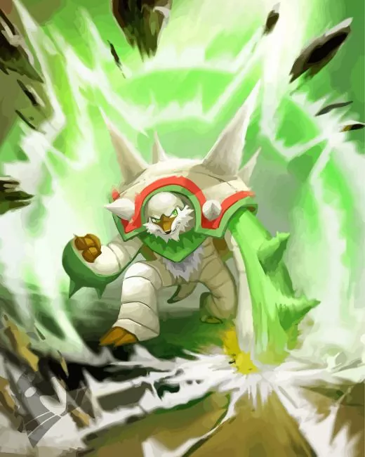 pokemon chesnaught Diamond Paints Pokemon Chesnaught Diamond Painting
