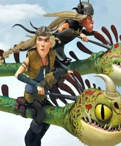 Ruffnut And Tuffnut Diamond Painting