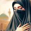 Sad Arab Lady Diamond Painting