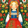Ukranian Folk Art Diamond Painting