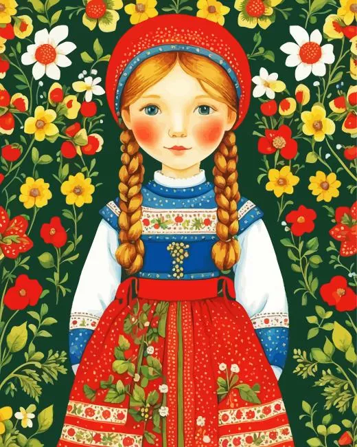ukranian folk art Diamond Paintings Ukranian Folk Art Diamond Painting