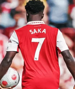 Bukayo Saka Arsenal Player Diamond Painting