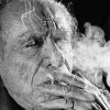Bukowski Smoking Diamond Painting