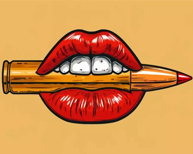 bullet lips Diamond Paints Bullet Lips Diamond Painting