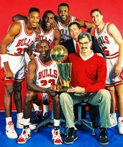 Bulls Roster 1996 Diamond Painting