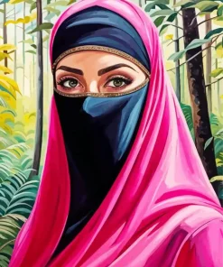 Burka Girl Diamond Painting
