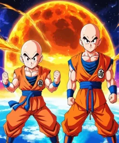 Krillin Dragon Ball Diamond Painting