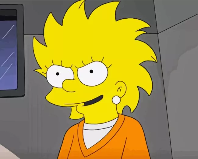 lisa simpson Diamond Paintings Lisa Simpson Diamond Painting