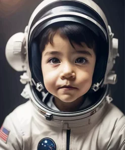 Little Astronaut Diamond Painting