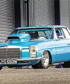 Blue C114 Mercedes Diamond Painting