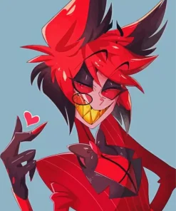 Aesthetic Alastor Diamond Painting