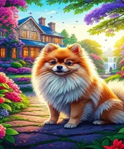 Aesthetic Garden House Art Diamond Painting