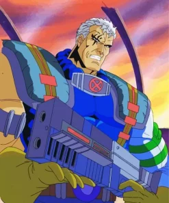 Cable X Men Character Diamond Painting