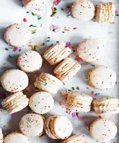 Cake Batter Macarons Diamond Painting