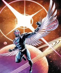 Darkhawk Superhero Diamond Painting