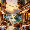 French Style Cafe Art Diamond Painting
