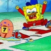 Gary Racing Spongebob Diamond Painting