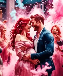 Gender Reveal Party Diamond Painting