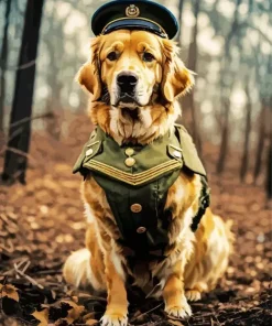 General Dog Art Diamond Painting