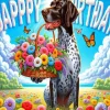 German Shorthaired Pointer Poster Diamond Painting