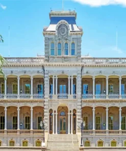 Hawaii Iolani Palace Diamond Painting