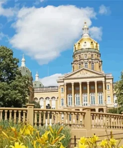 Iowa State Capitol Diamond Painting