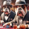 Mad Gangster Dogs Gamblers Diamond Painting