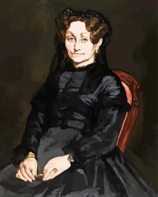 madame auguste manet Diamond Paintings Madame Auguste Manet Diamond Painting