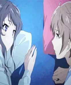 Mai And Sakuta Diamond Painting