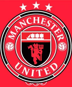 Man United Logo Diamond Painting