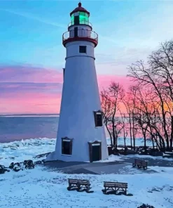 Marblehead Lighthouse Diamond Painting