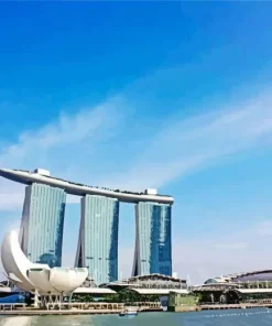 Marina Bay Sands Singapore Diamond Painting