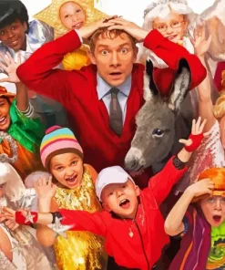 Nativity Film Diamond Painting