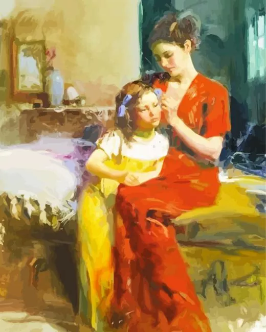 pino daeni last touch Diamond Paintings Pino Daeni Last Touch Diamond Painting