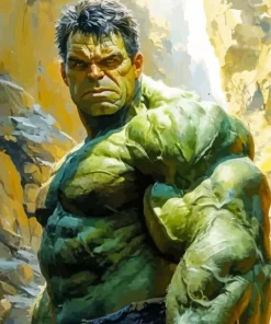 Super Hero Hulk Art Diamond Painting