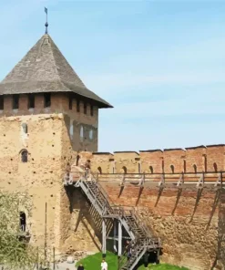 Ukraine Lubarts Castle Diamond Painting