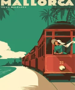 Mallorca Poster Diamond Painting