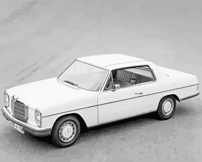 mercedes benz w114 Diamond Paintings Mercedes Benz W114 Diamond Painting
