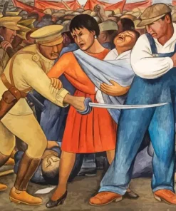 Mexican Muralist Diamond Painting