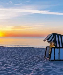 Strandkorb Diamond Painting