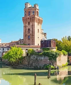 Carrarese Castle Specola Tower Diamond Painting