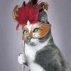 Cat Wearing A Mask Diamond Painting
