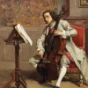 Cello Player Art Diamond Painting