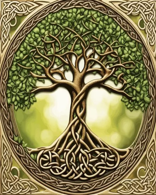 Celtic tree of life Diamond Paintings Celtic Tree Of Life Diamond Painting