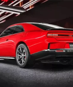 Red Charger Daytona Diamond Painting