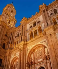 Spain Malaga Cathedral Diamond Painting