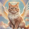 The Angel Cat Diamond Painting