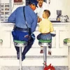 The Runaway Rockwell Norman Diamond Painting