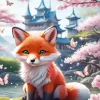 Aesthetic Baby Fox Diamond Painting